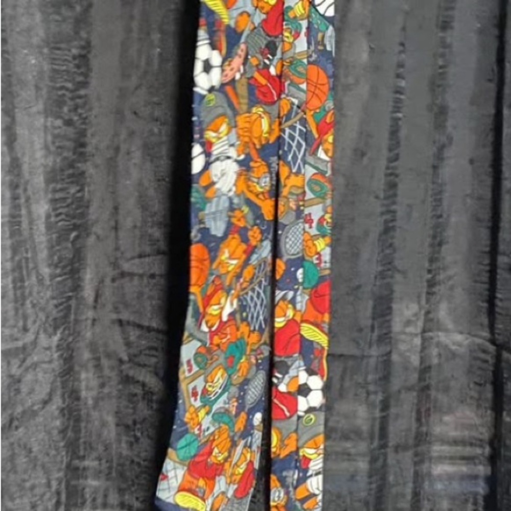 Colorful Sports Themed Leggings